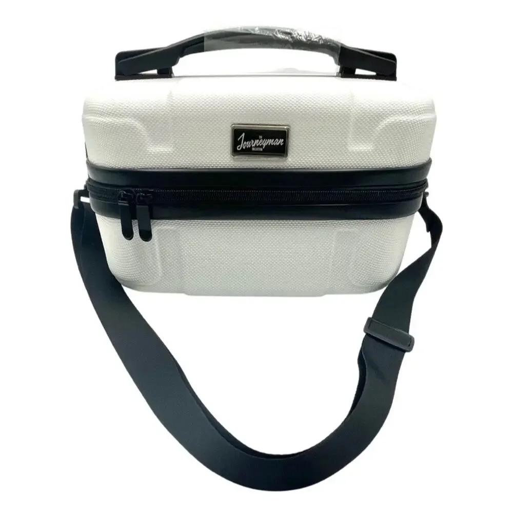 NEW - The Journeyman Collection women makeup travel small hardshell suitcase